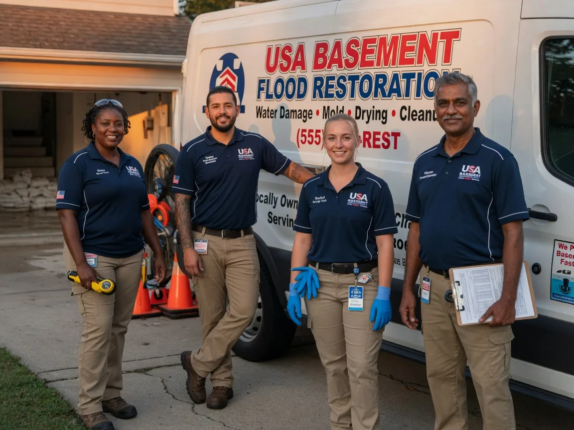 Basement Flood Cleanup company in Rock, MI